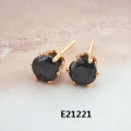 90847-Xuping Jewelry Fashion New Model Fancy Stud Earring con encantos Heart Shap